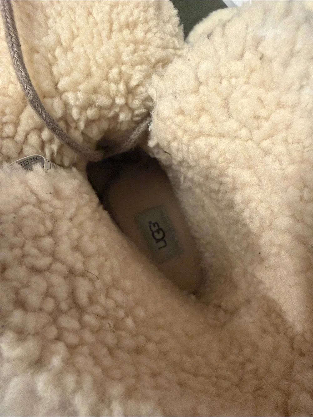 UGG lace up